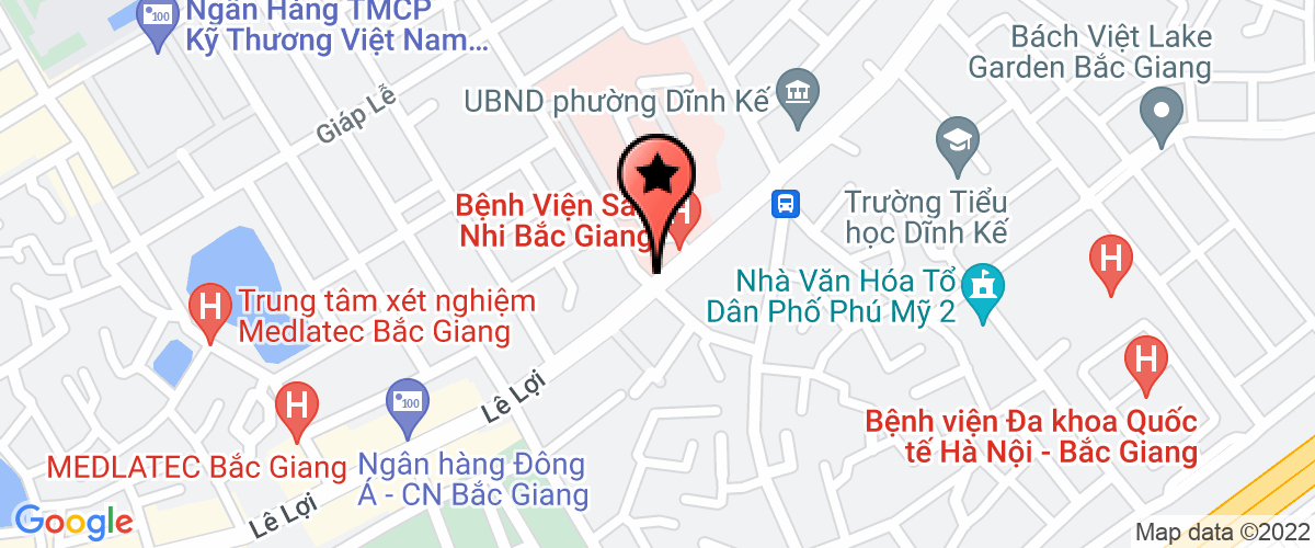 Map go to Dia Oc Thanh Dat Land Development Company Limited