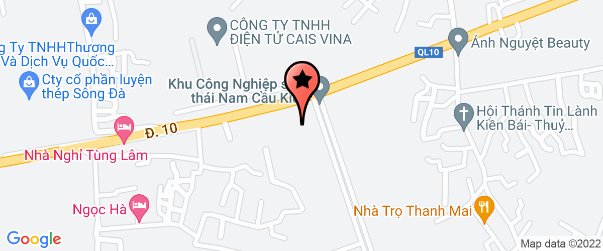Bản đồ đến Công Ty TNHH Sản Xuất Và Thương Mại Hsi Việt Nam