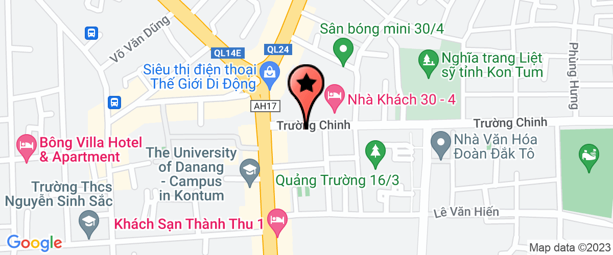 Map go to Tram Huong - Hung Nguyen Company Limited