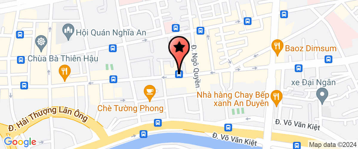 Map go to Nhiet Tinh Company Limited