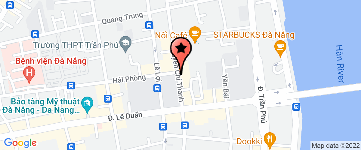 Map go to Phat trien va Khai thac ha tang Khu Cong nghiep Da Nang Company