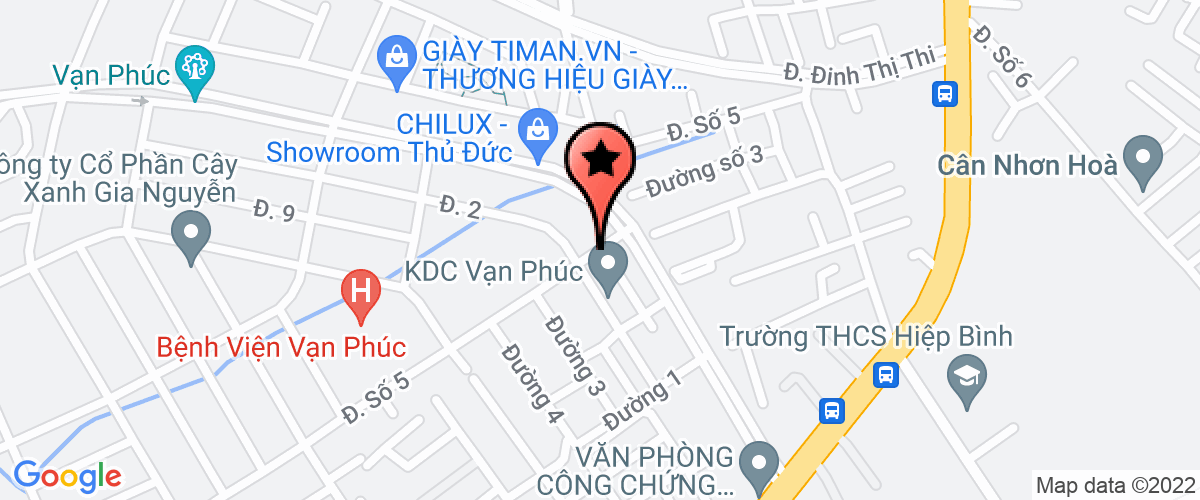 Map go to Vinh Hiep Phat Private Enterprise