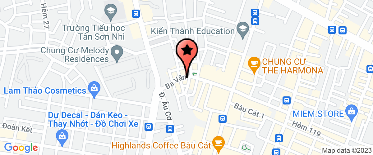 Bản đồ đến Công Ty TNHH Dịch Vụ Cắt Tóc Thanh Huệ