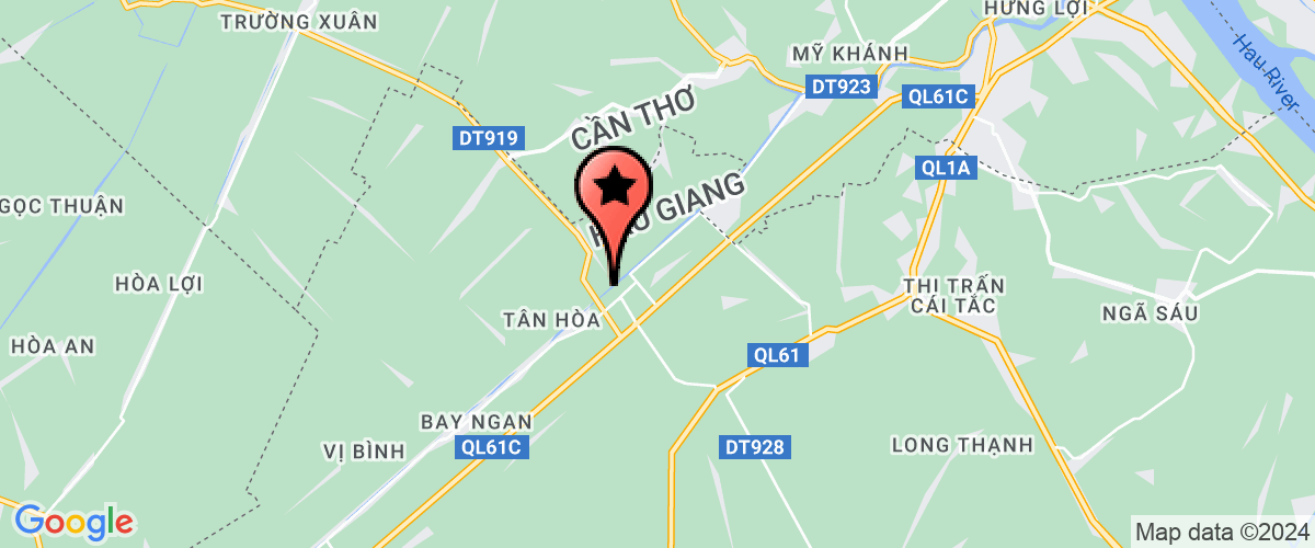 Map go to Minh Huan Trading Construction Company Limited