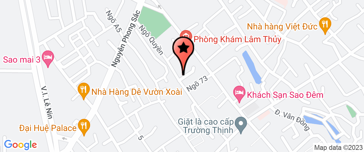 Map go to CP van tai bien va thuong mai LAMLAND Company