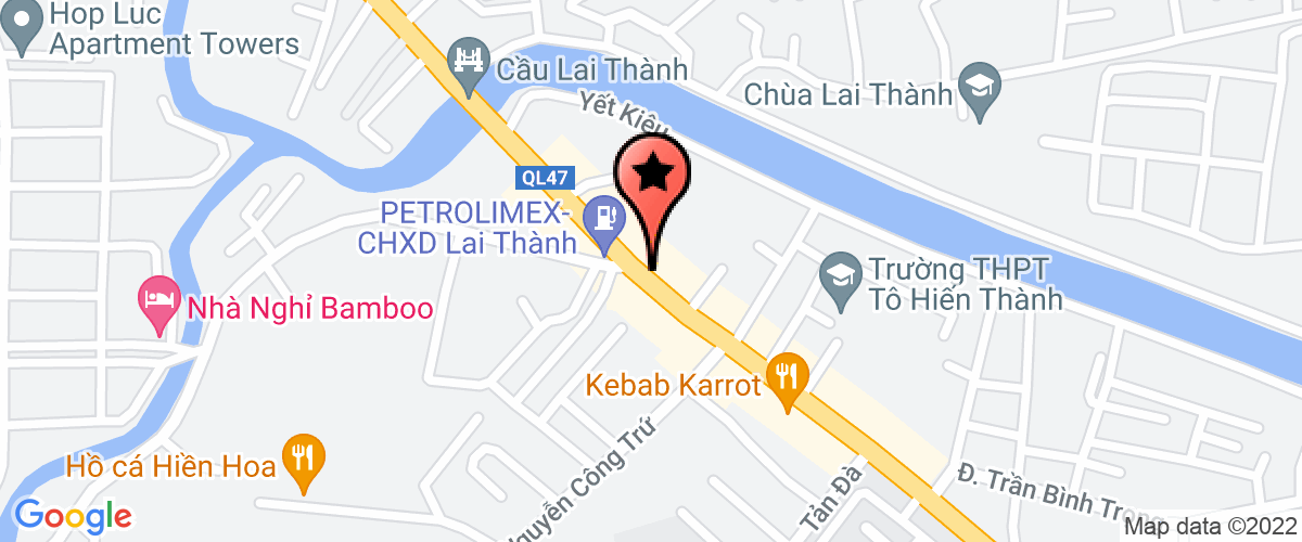 Bản đồ đến Công Ty TNHH Quang Hưng.th