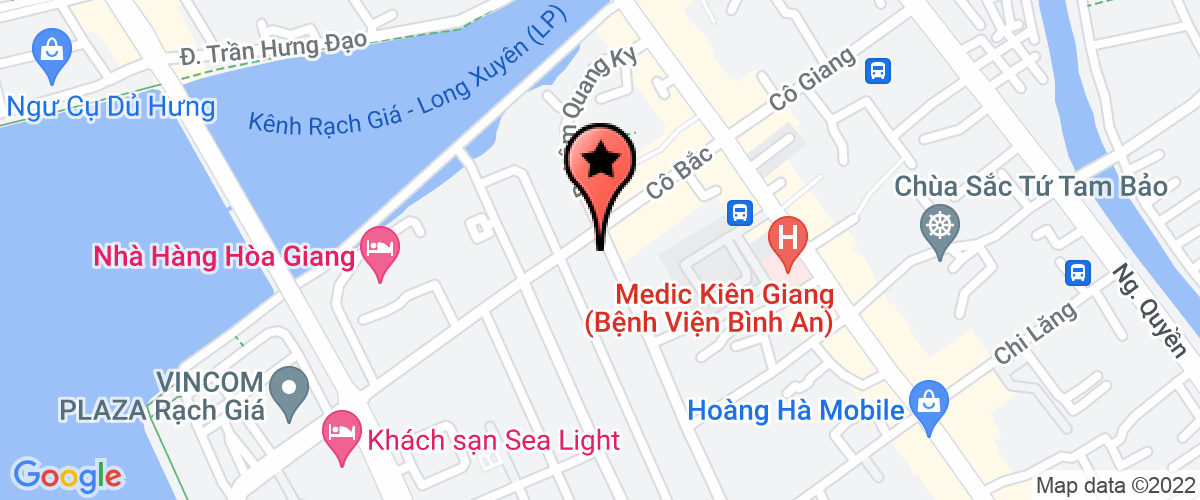 Map go to Dong Hau Kien Giang Company Limited