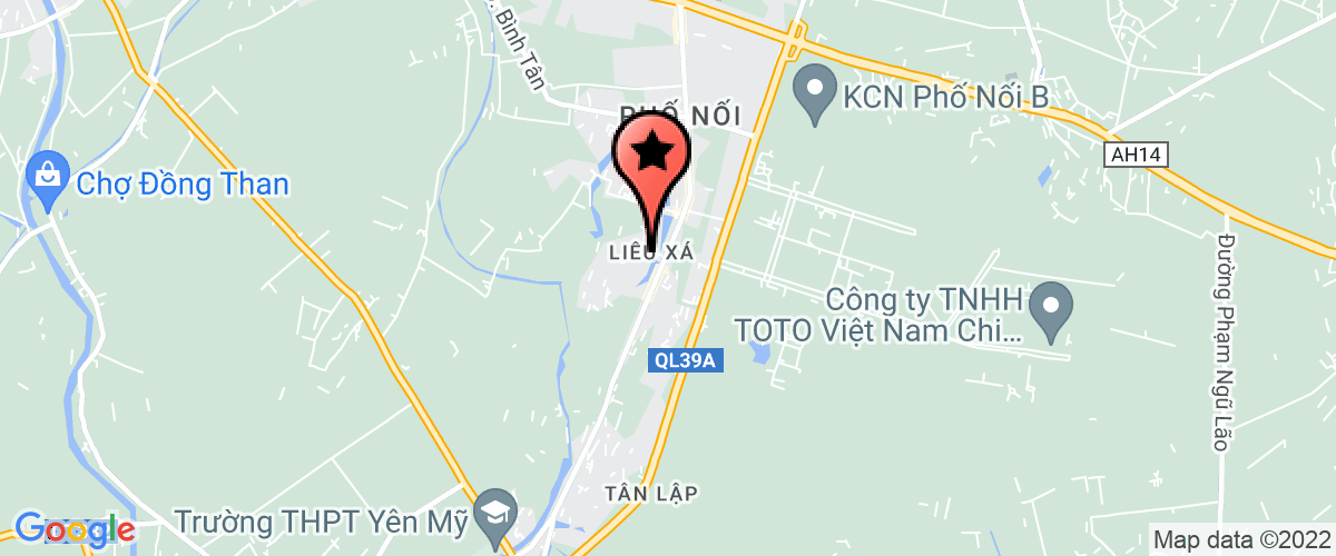 Map go to Hoa Viet Binh Joint Stock Company