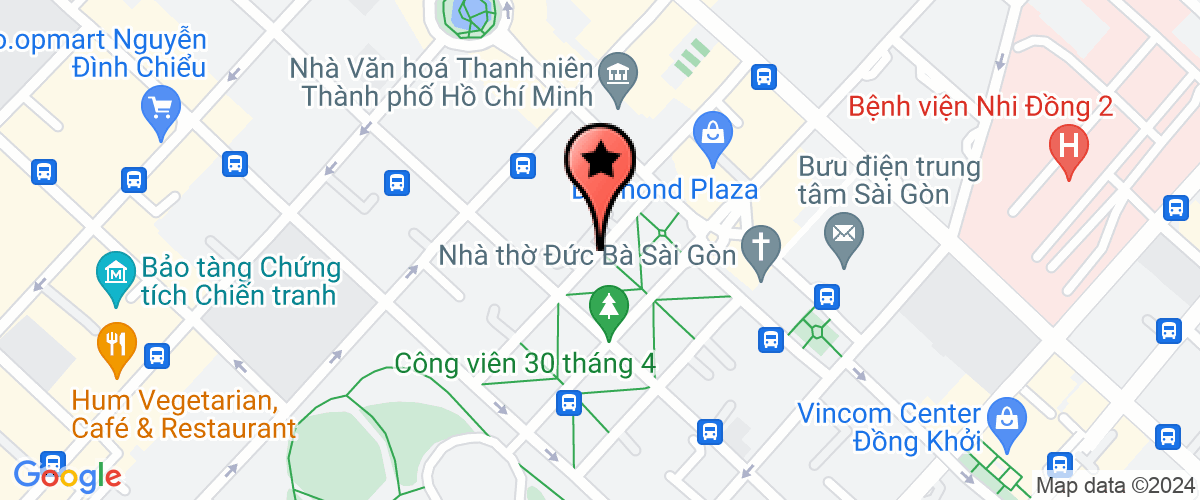 Map go to South Sai Gon Investment Joint Stock Company