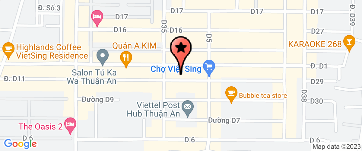 Map go to Hoang Thai Investment Company Limited