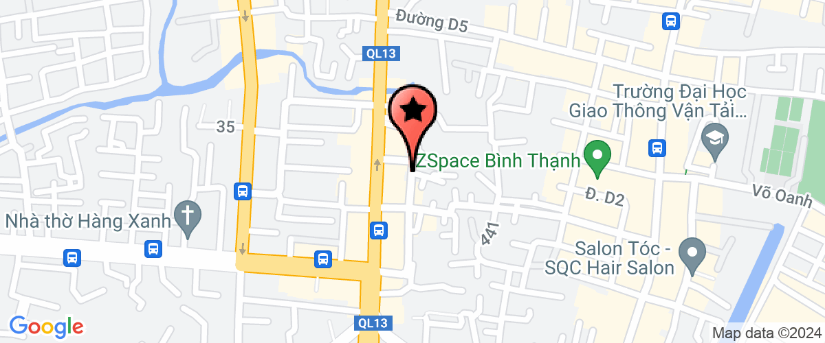 Map go to Do Choi Ngoc Thach Production Company Limited