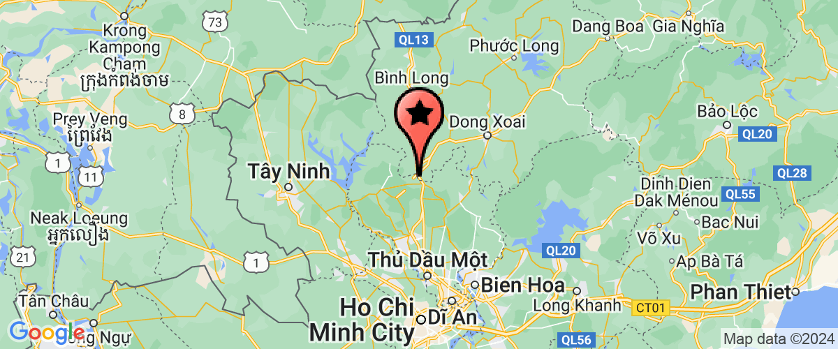 Map go to Khang Nguyen Dat Private Enterprise