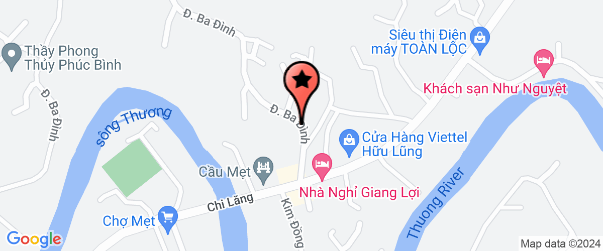 Bản đồ đến Công Ty TNHH MTV Điện Máy Lạng Sơn