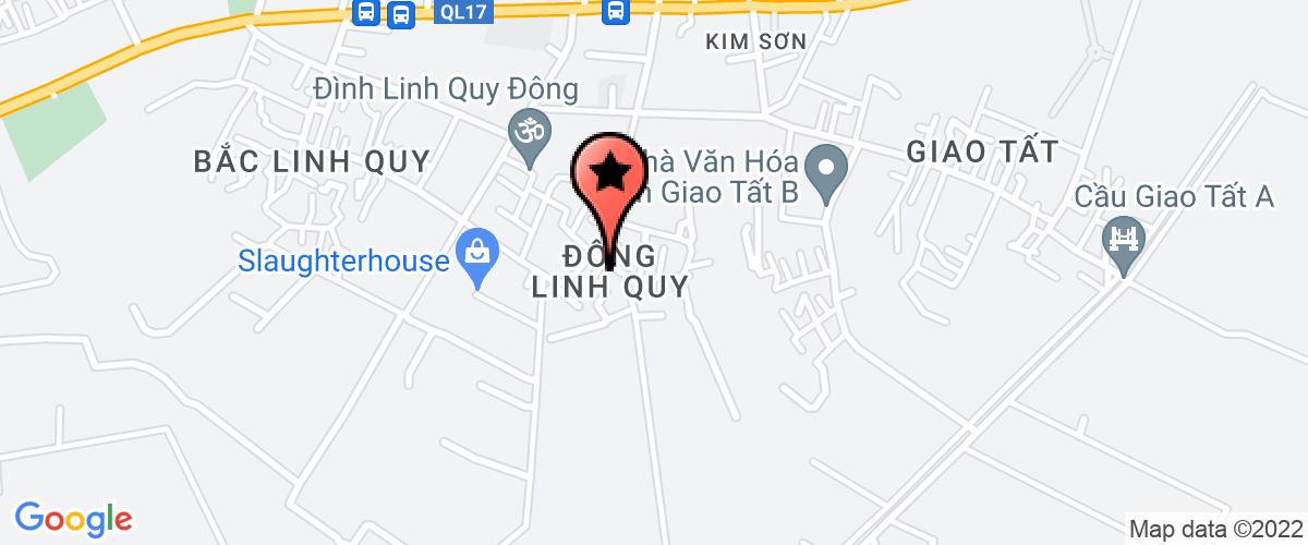 Map go to ket cau thep Ngoc Lam Company Limited