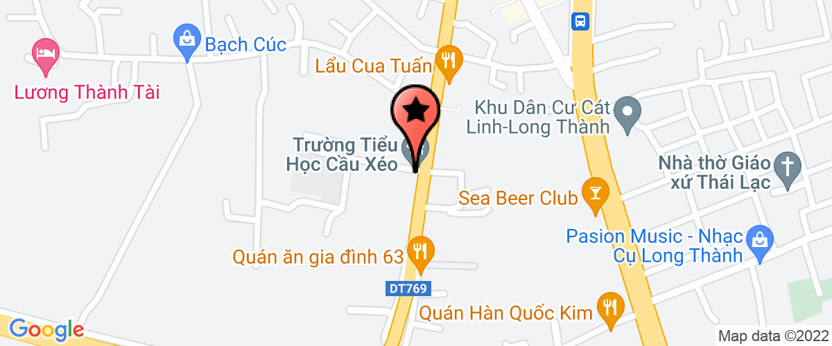 Map go to TMDV TH Trang Anh Co-operative