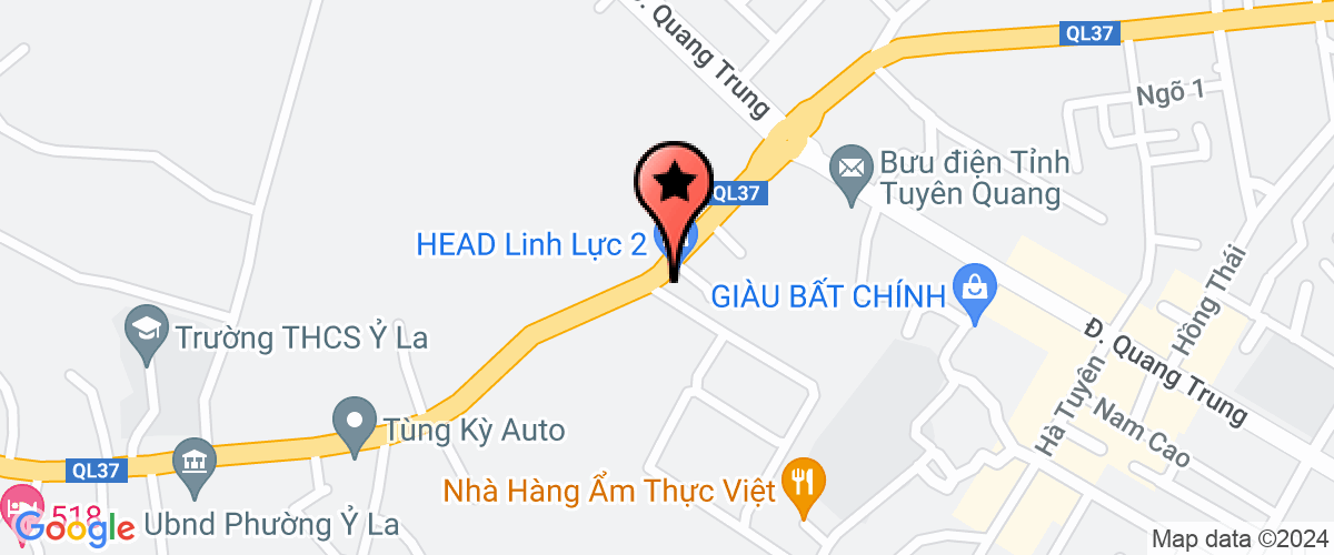 Map go to mot thanh vien Tuong Vi Company Limited