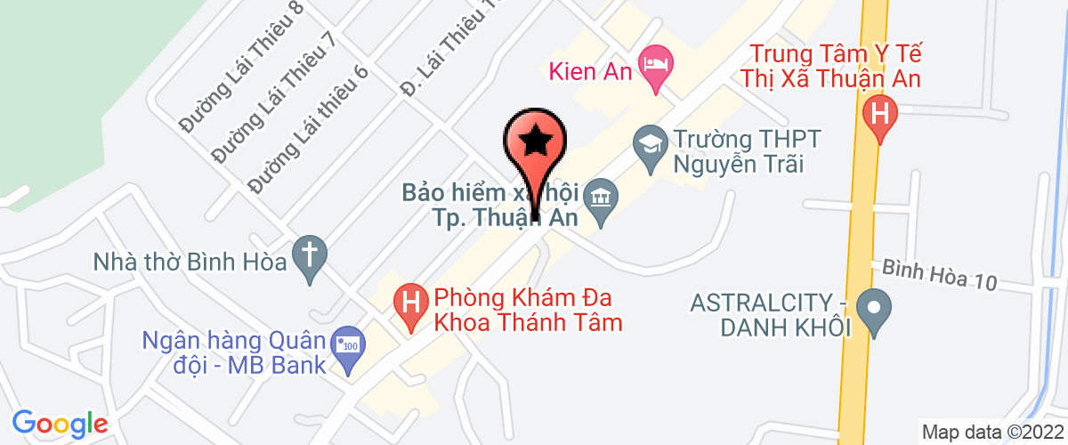 Map go to Su Thuan An Law Office