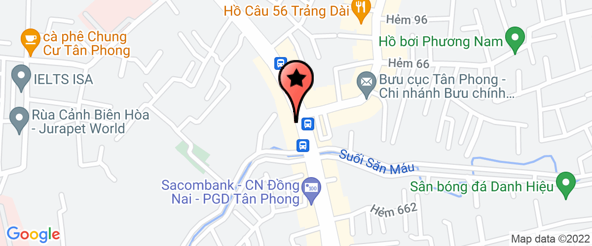 Map go to Vu Ha Sao Mai Company Limited