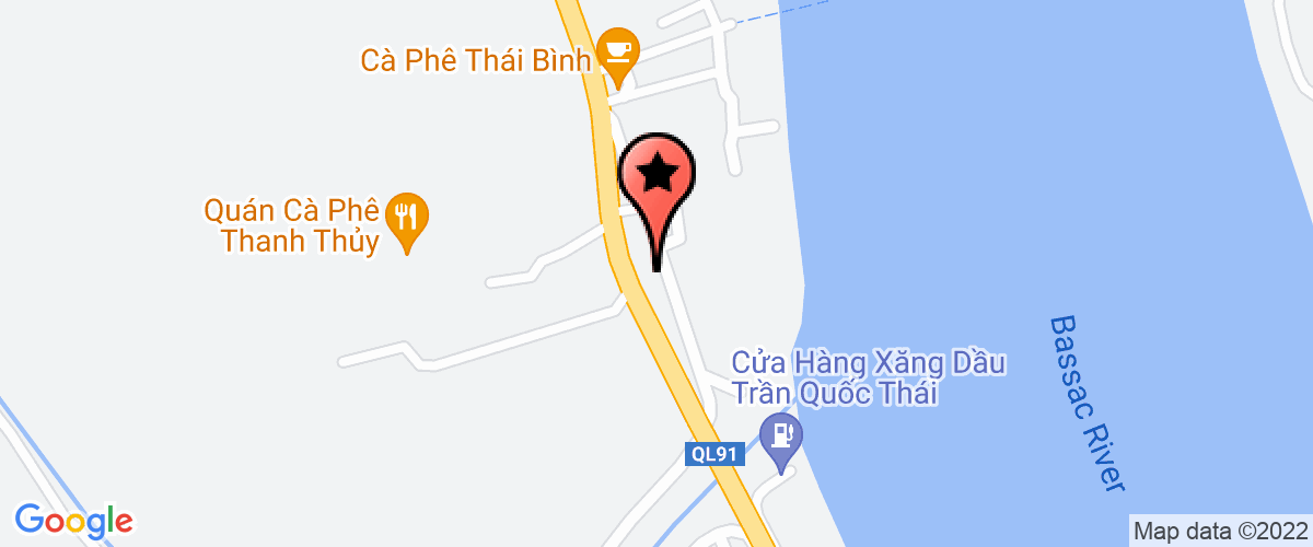 Map go to UBND Xa Vinh Chau