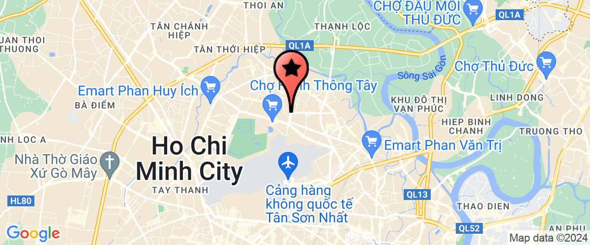Bản đồ đến Công Ty TNHH Moringa Nhật Minh