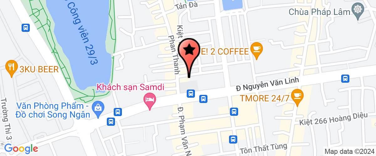 Map go to Thuong mai va Dich vu Thai Minh Company Limited