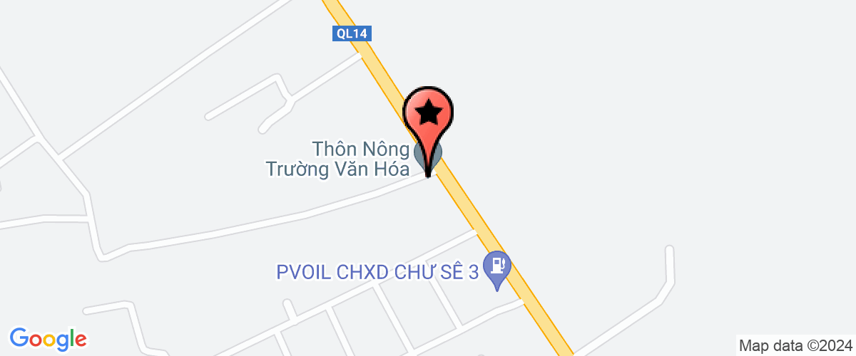 Map go to Trac Huong Sao Green Tree Company Limited