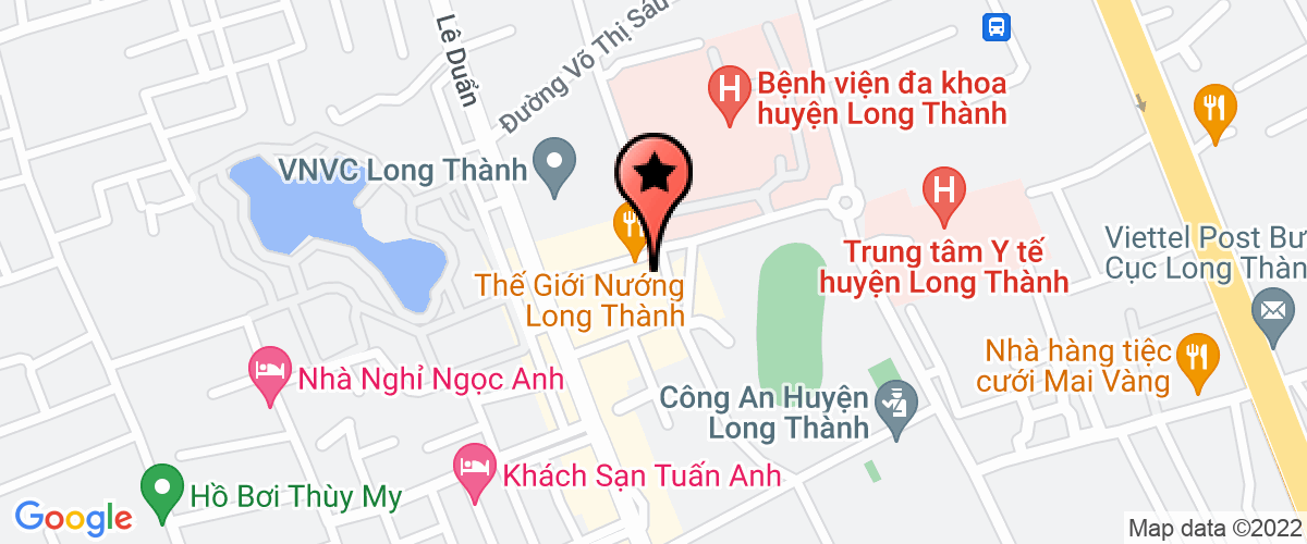 Map go to U&i Logistics - Long Thanh Corporation