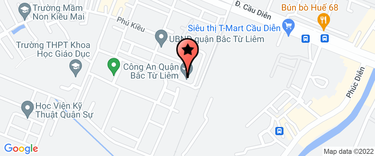 Map go to Nong Hald VietNam Medicine Joint Stock Company
