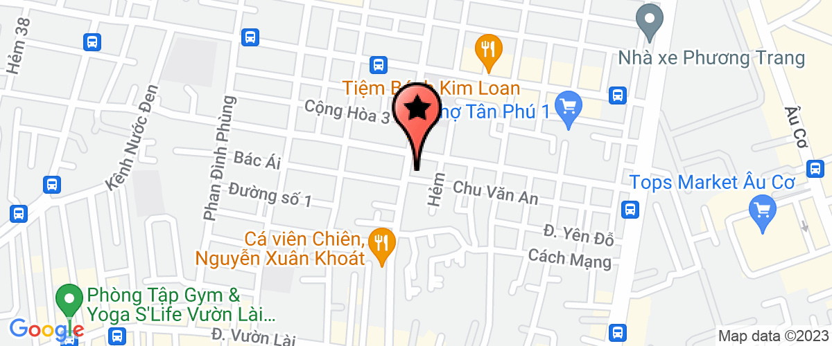 Map go to Phuong Nam Traing Human Resources Company Limited