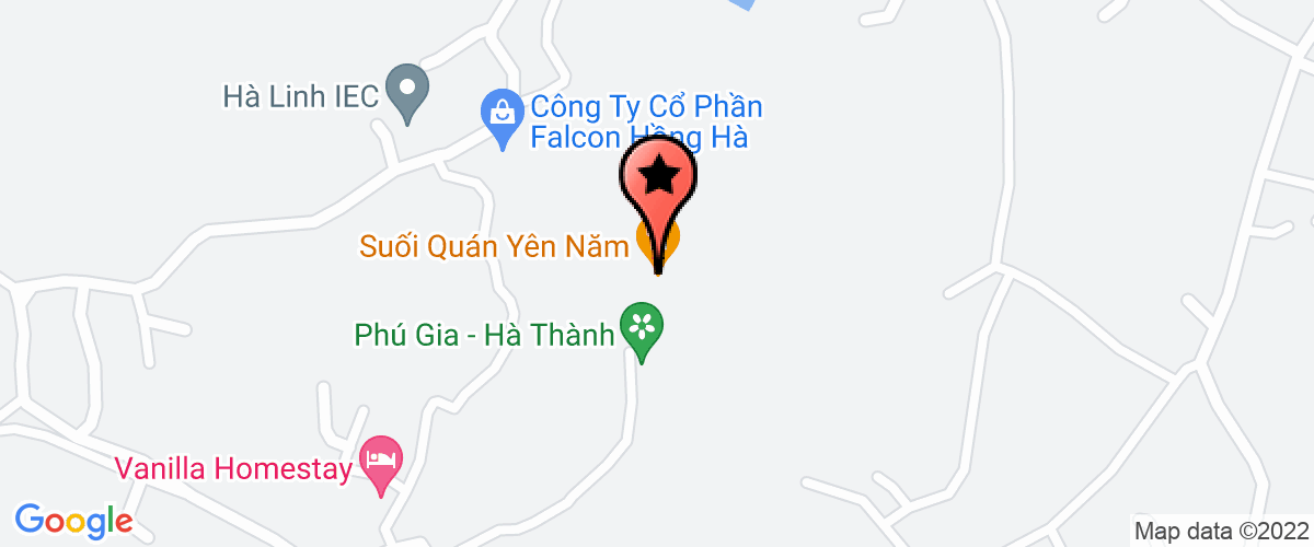 Map go to mot thanh vien dau tu va phat trien Tay Truong Son Company Limited
