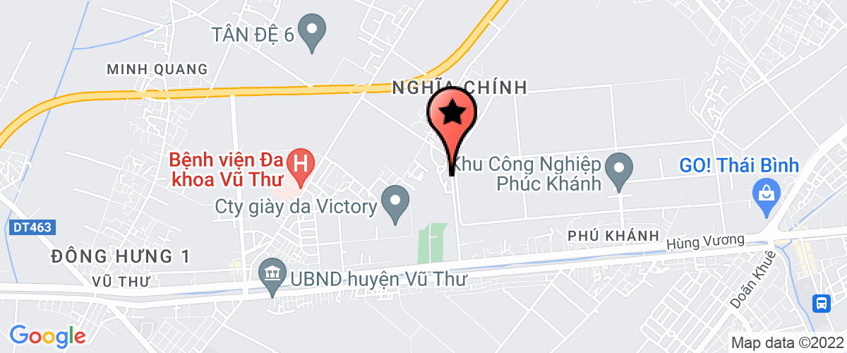 Map go to Cong nghiep Yang Sin VietNam Company Limited
