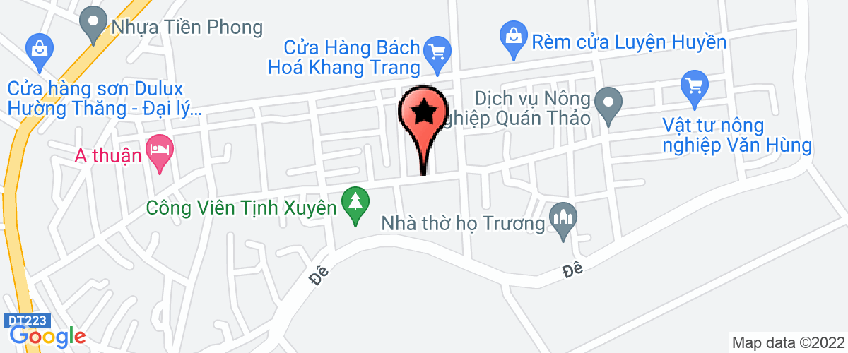 Map go to Quan Lanh Trading Company Limited