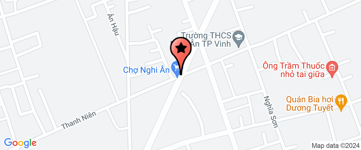 Map go to Sach Nghe An And Fresh Environment Company Limited