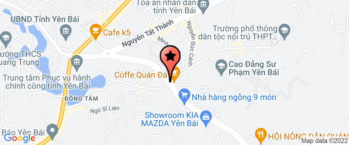 Map go to trach nhiem huu han du lich - thuong mai Hong Nhung Company