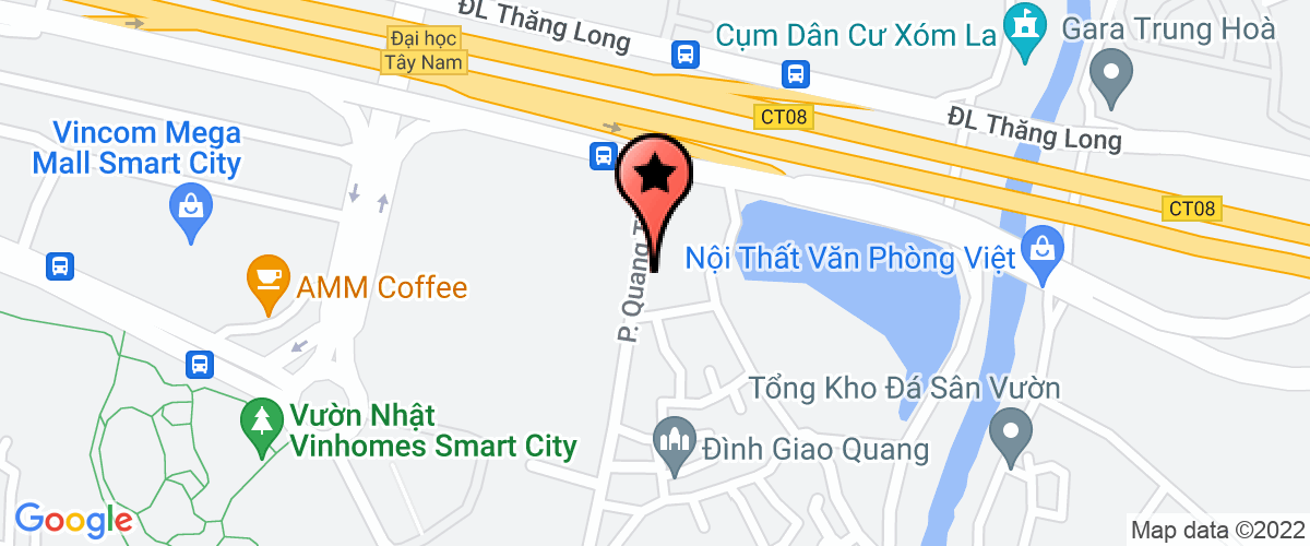 Map go to Cung Phuc Company Limited