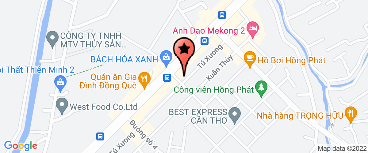 Map go to Hoang Thang Equipment And Service Trading Company Limited