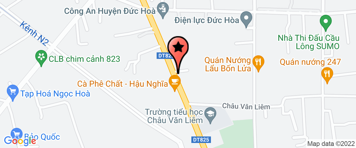 Map go to Minh Long Duc Hoa Private Enterprise
