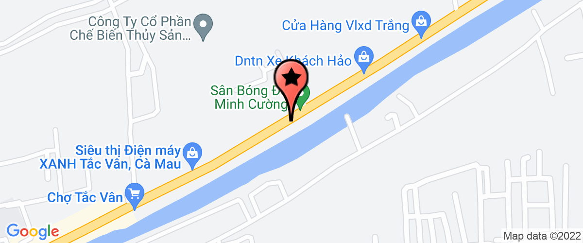 Map go to Hoang Giang Seafood Trading Company Limited