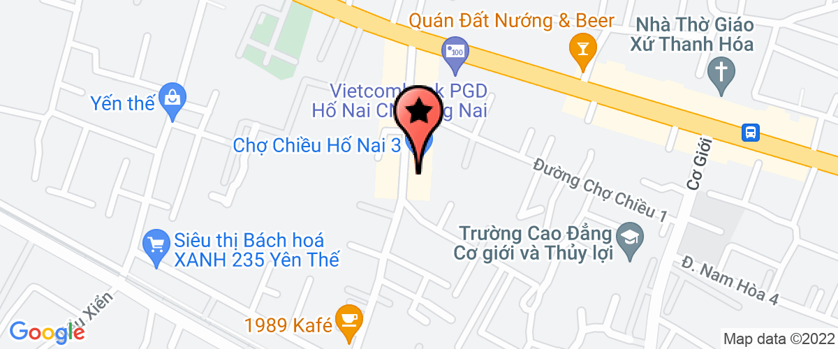 Map go to Van Thinh Plastic Trading Production Company Limited