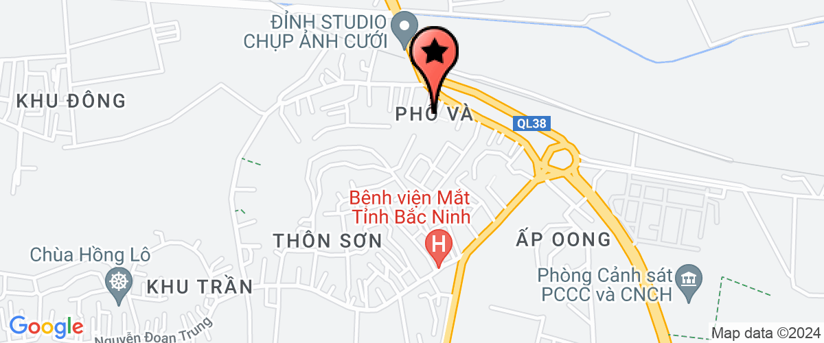 Map go to Tin Tam Bac Ninh Company Limited