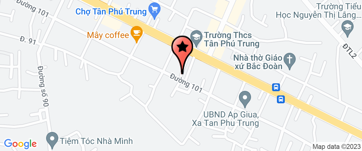 Map go to Song Lam Trading Production Company Limited