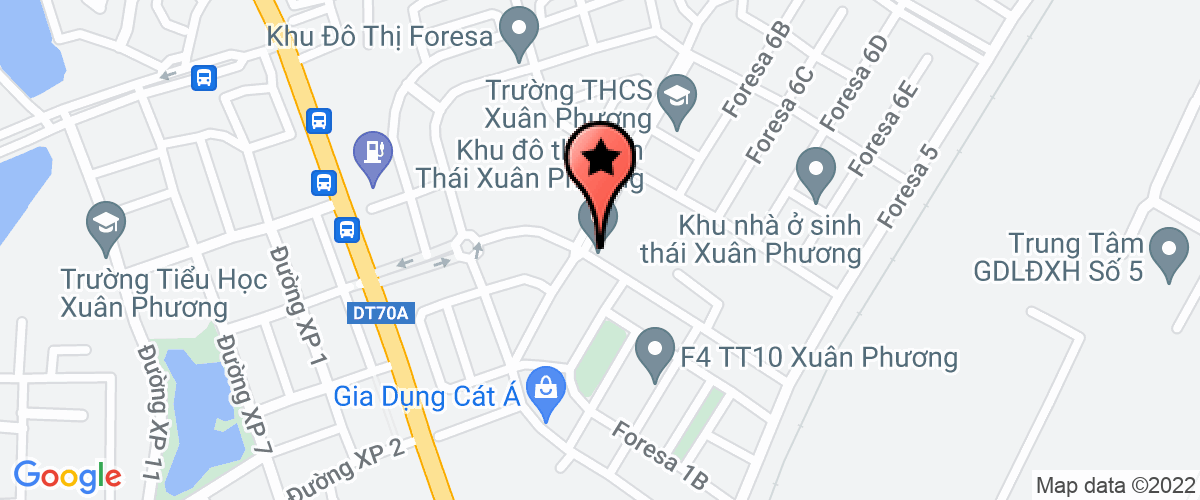 Map go to Anh Duong International Service Development Company Limited