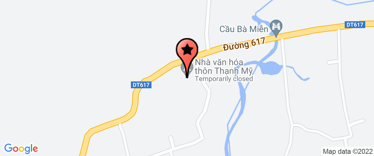 Map go to Thanh My Company Limited