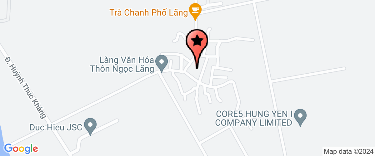 Map go to Mot thanh vien Shinsung Electronics Vina Company Limited