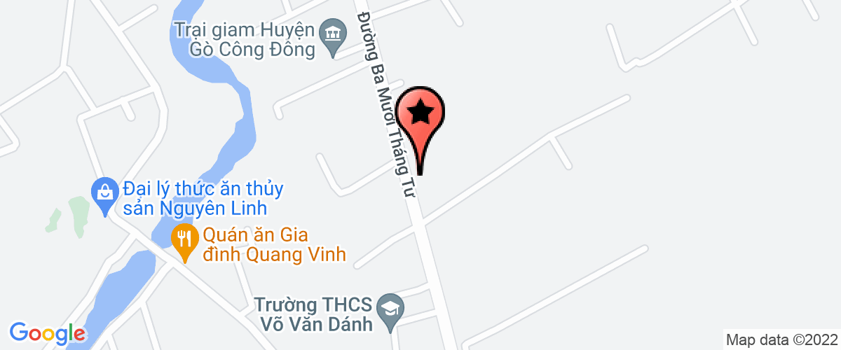 Map go to Boi Duong Chinh Tri Go Cong Dong Center