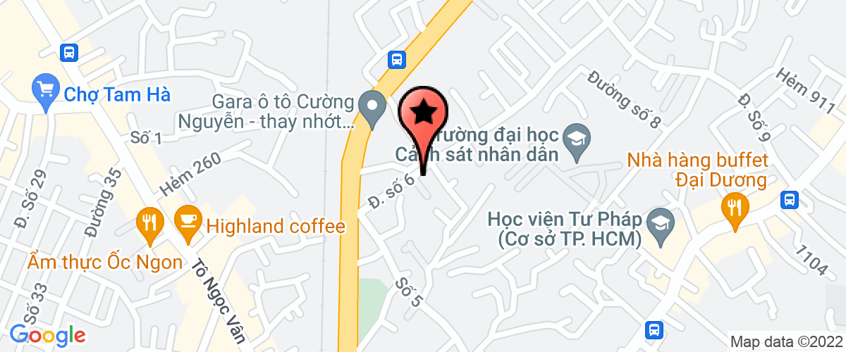 Map go to SYNTHOMER VietNam Company Limited