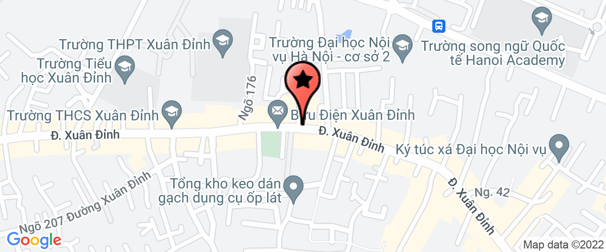 Map go to Hoang Anh Medicine Technical Joint Stock Company