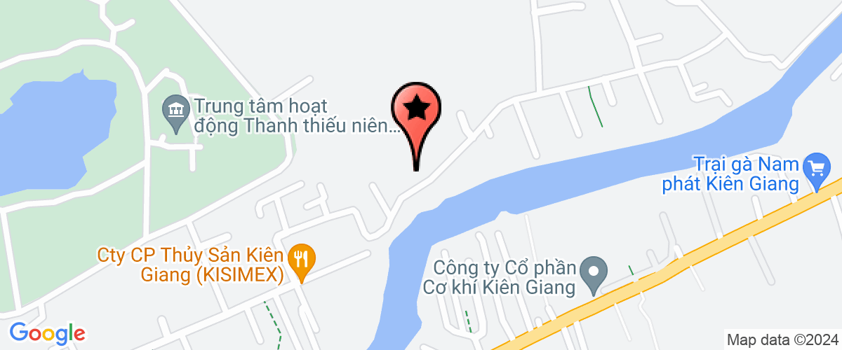 Map go to Thai Thanh Phat Kien Giang Joint Stock Company