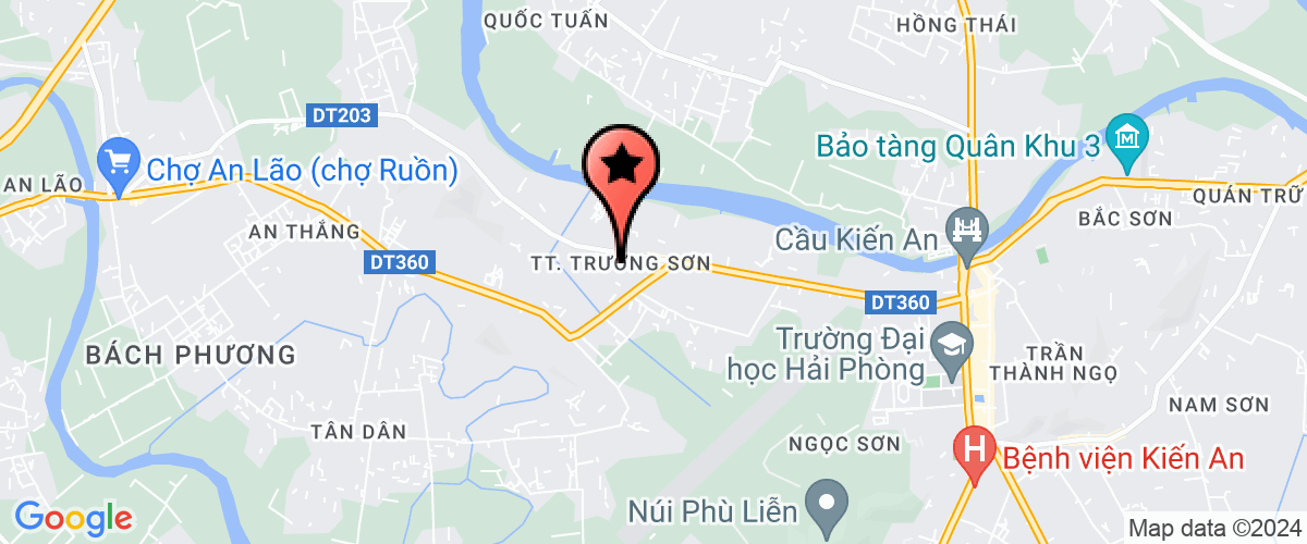 Map go to Truong thi tran Truong Son Nursery