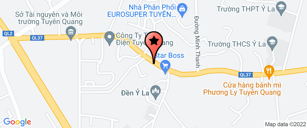 Map go to Hai Ha Tuyen Quang Private Enterprise